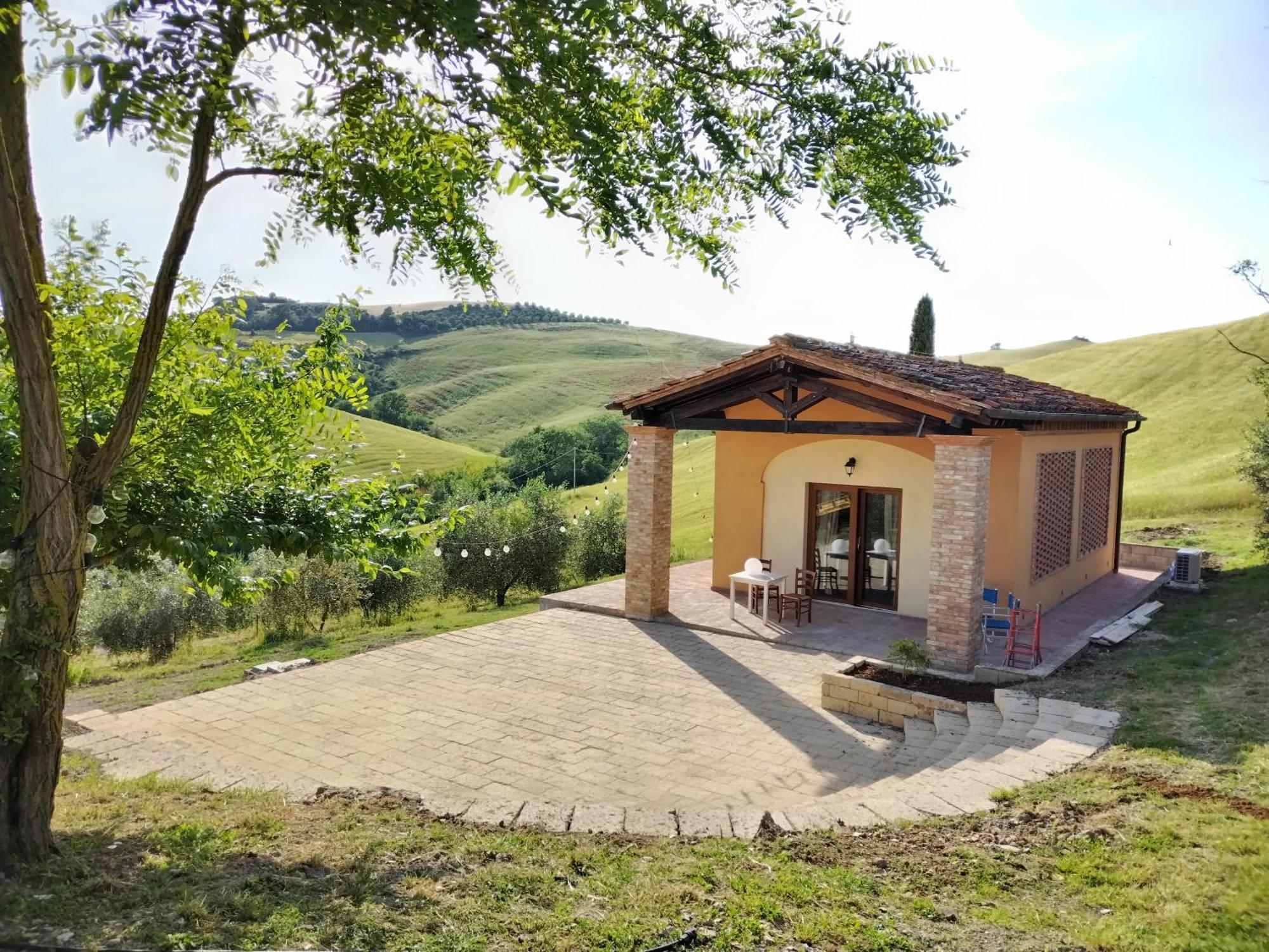 Agriturismo Podere Campaini Volterra Bagian luar foto