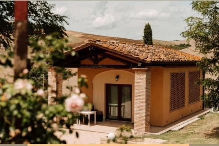 Agriturismo Podere Campaini Volterra Bagian luar foto