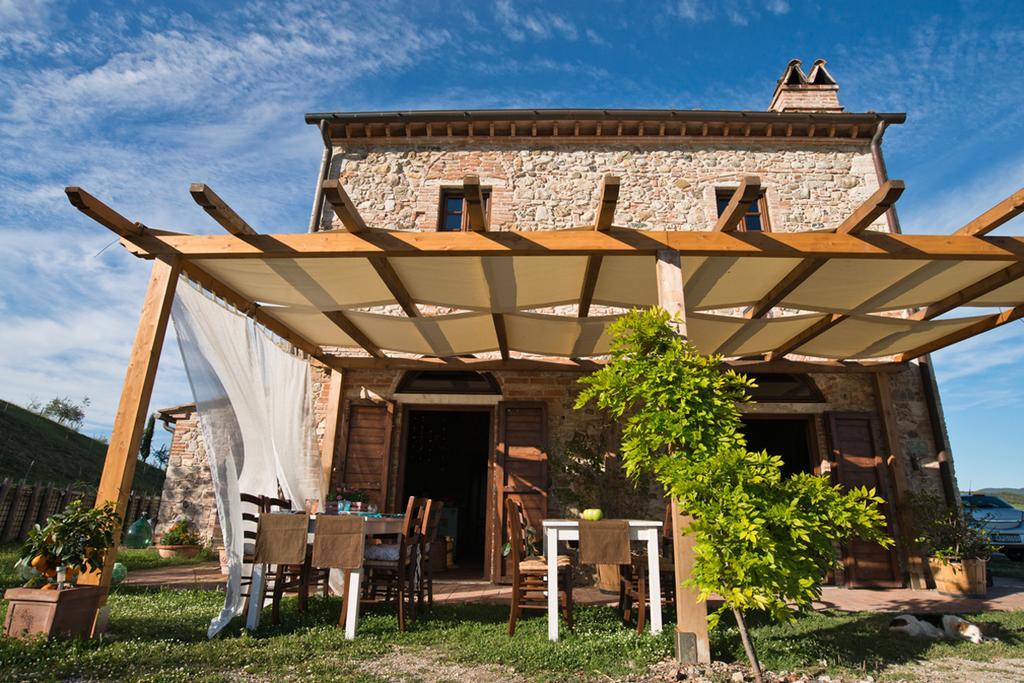 Agriturismo Podere Campaini Volterra Bagian luar foto